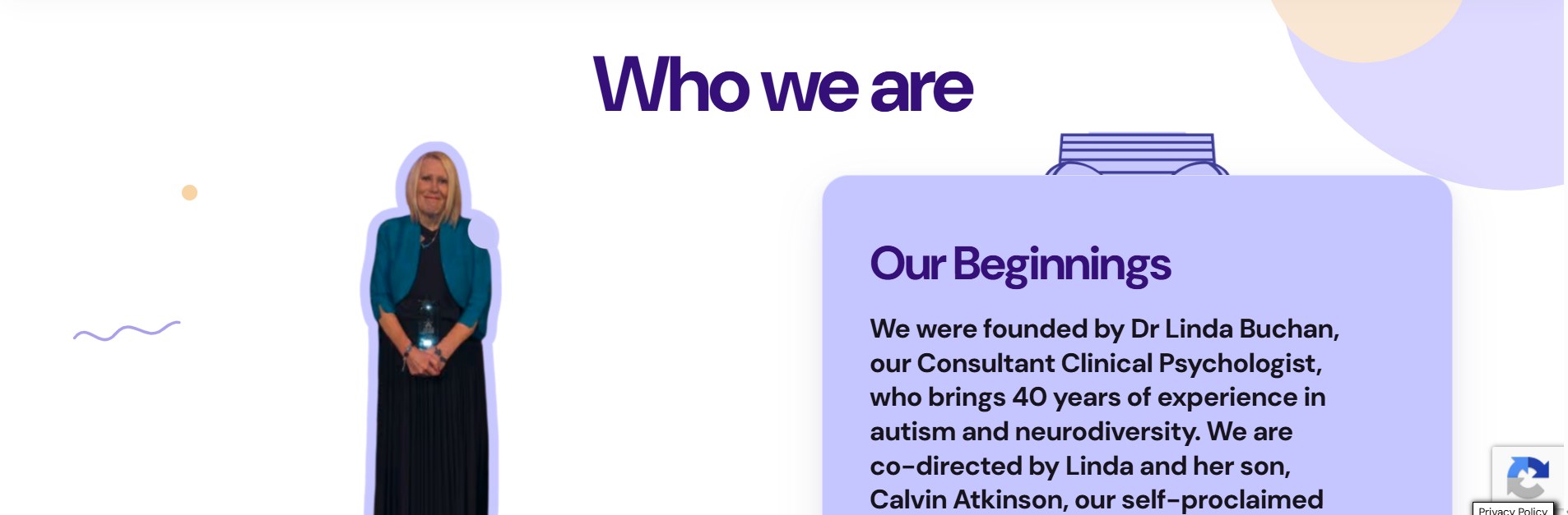 Axia website About page: Who we are